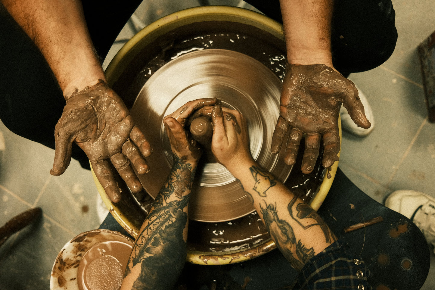 Learn to throw, trim, and glaze in this 3-week beginner pottery class in Newmarket. Private wheel lessons for 1–4 people. No experience needed!