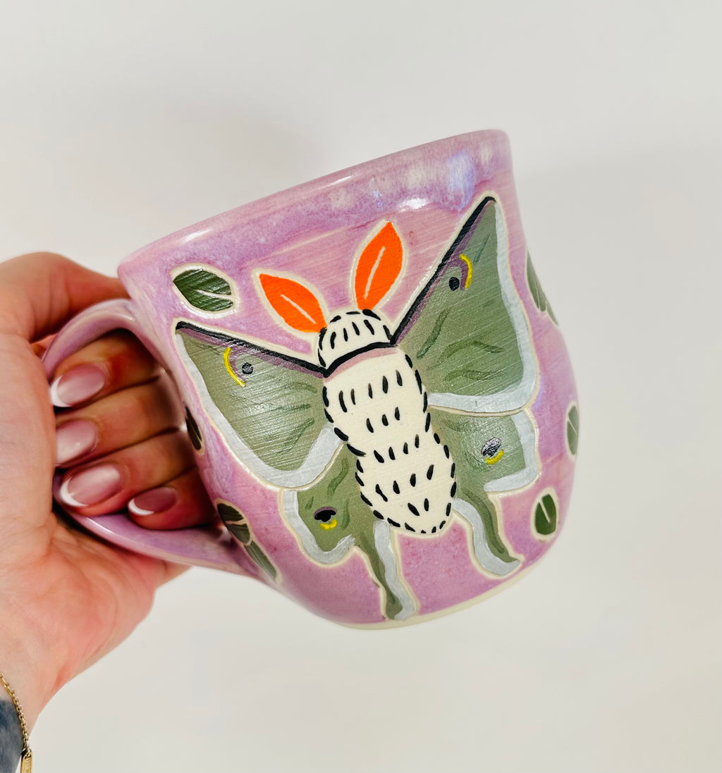 Luna Moth Mug