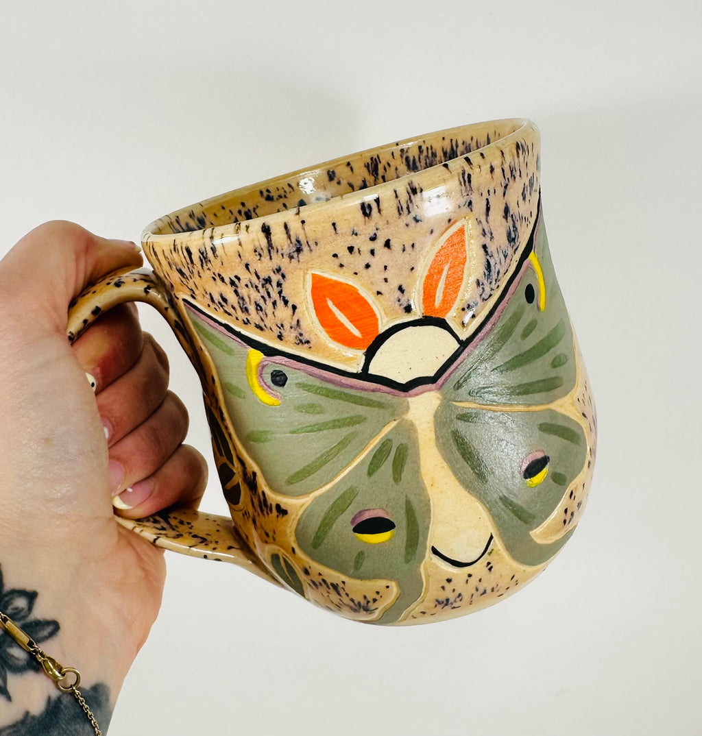 Luna Moth Mug 2