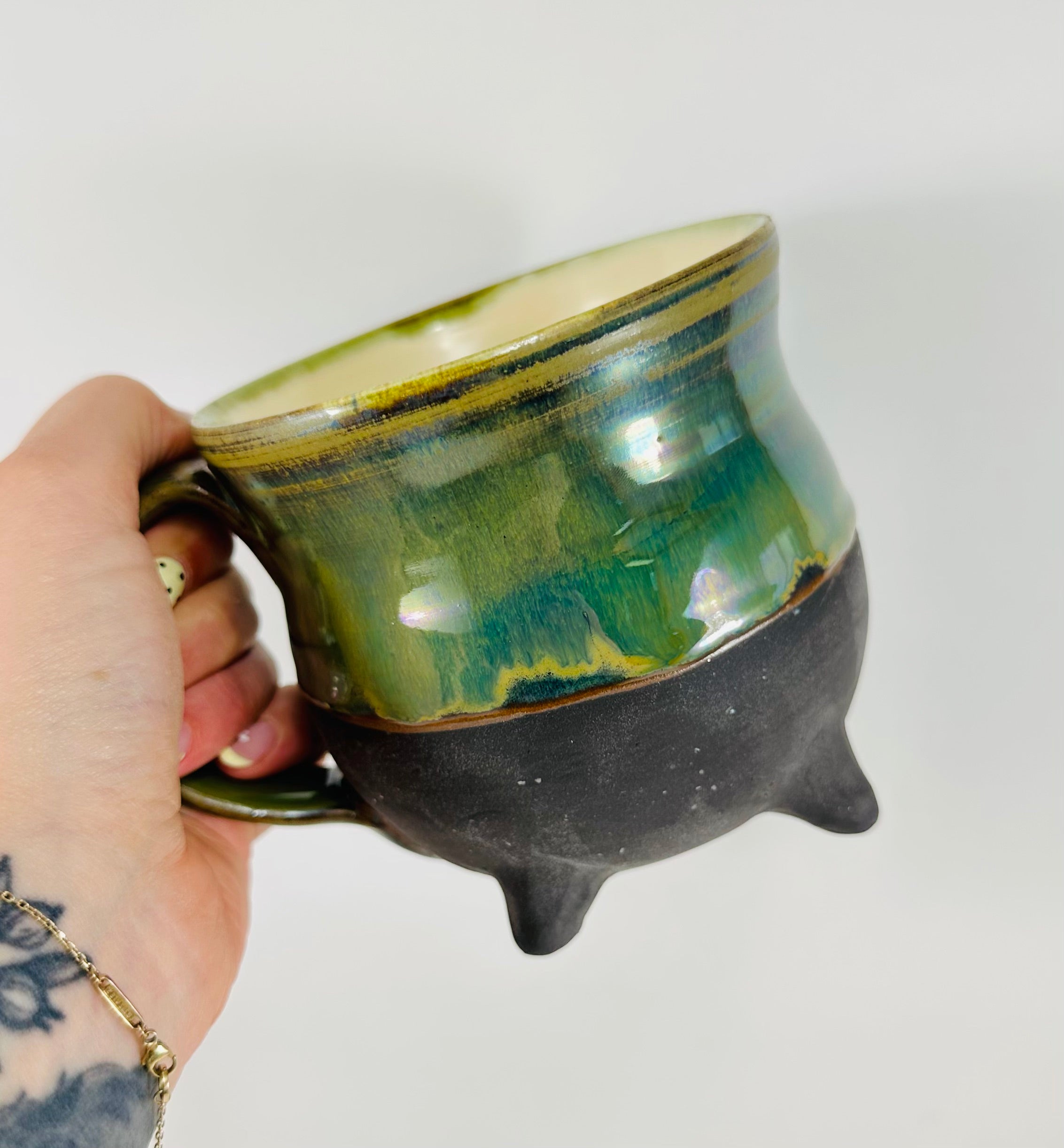 Beetle Wing Cauldron Mug