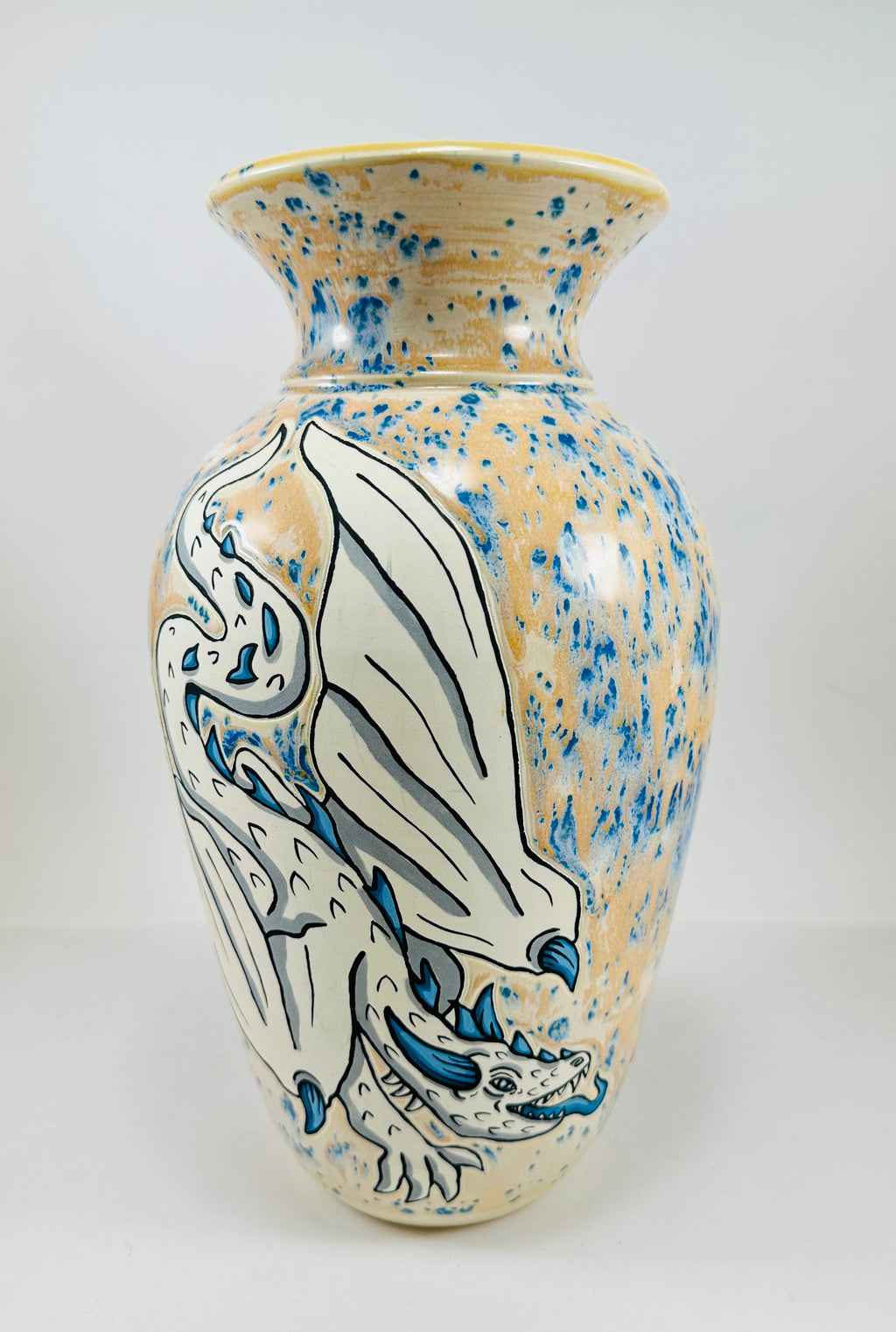 Large Dragon Vase