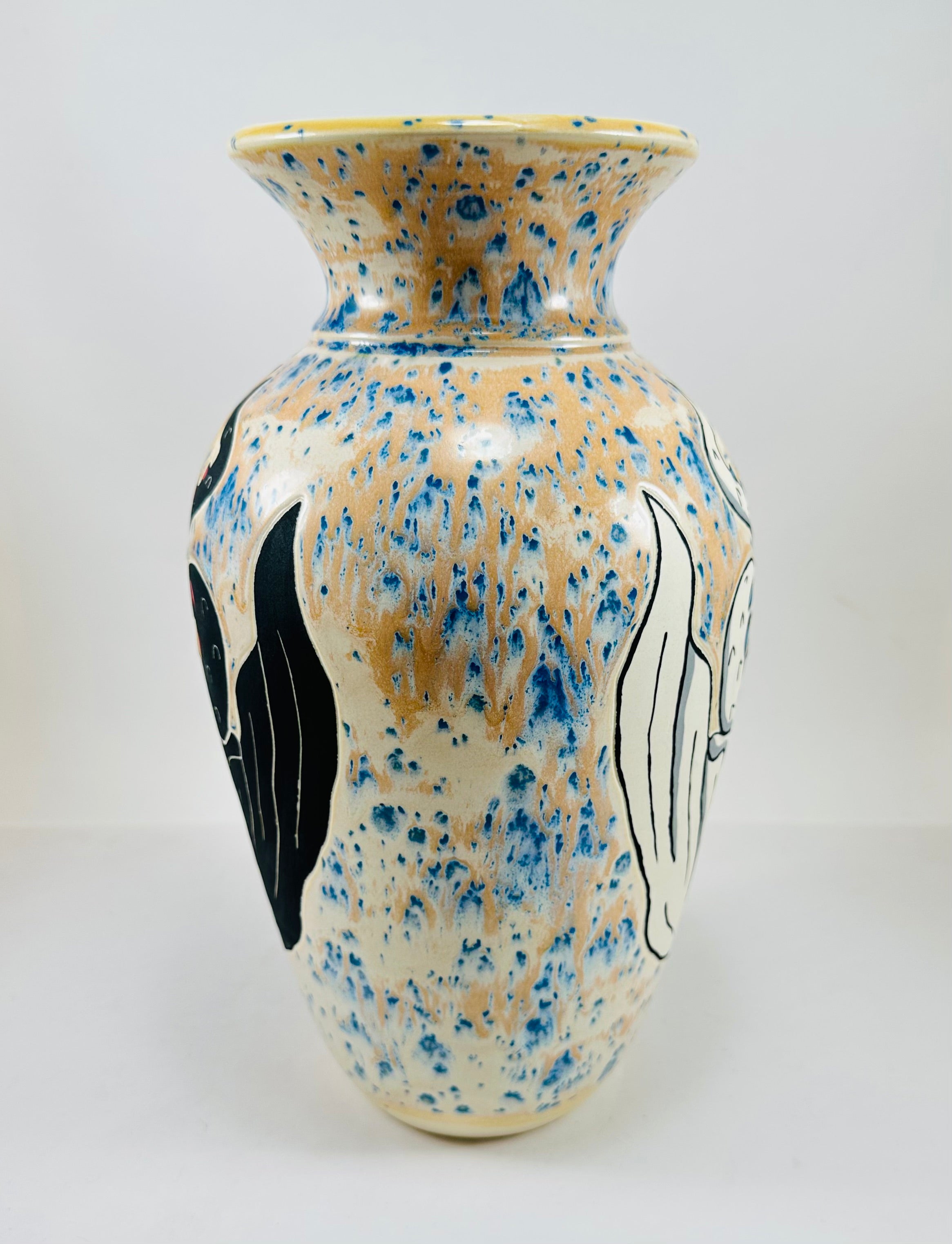 Large Dragon Vase