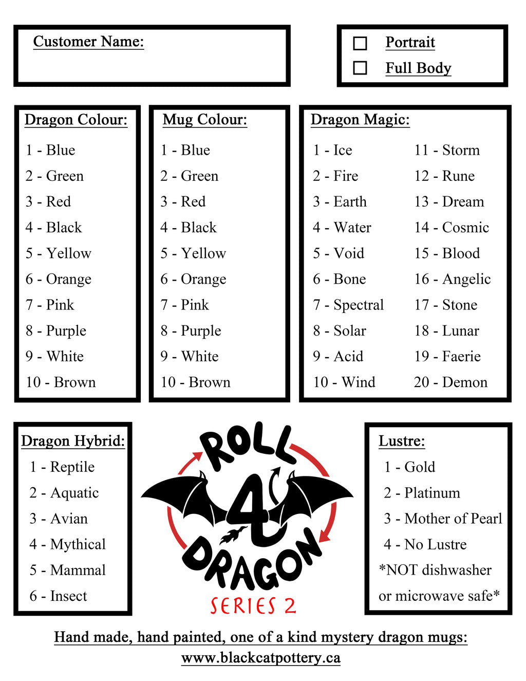 Mystery Dragon Mug - Series 2!